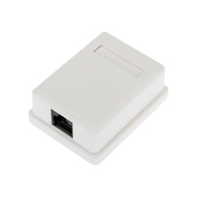 REXANT Рoзетка компьютерная внешняя, 1-порт RJ-45 (8P8C), UTP неэкранированная, категория 6,.