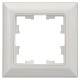 BRITE Рамка 1-мест. РУ-1-Бр бел./бел. IEK