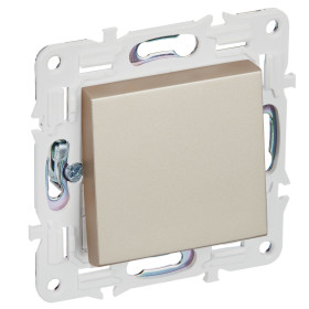 IEK SKANDY Песочный Выключатель 1-клавишный перекрестный 10А SK-V03Sa