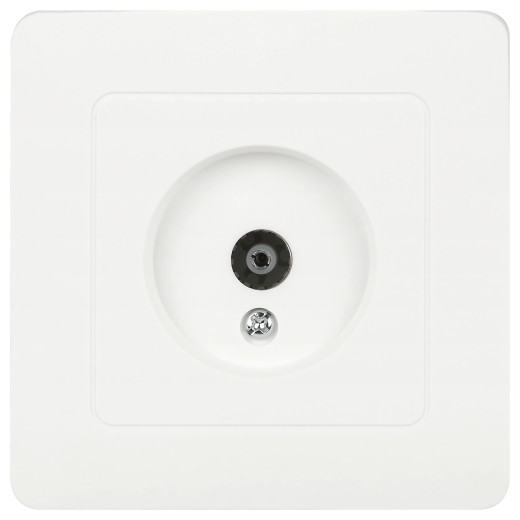 Розетка Intro Style 7-301-01 TV одиночная, IP20, СУ, белый