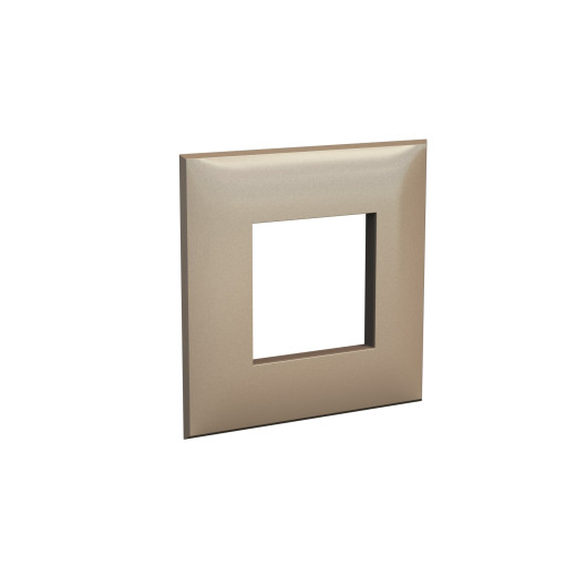 Рамка 1 пост (2 мод.), Avanti, кремовый жемчуг