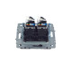 BRITE Роз. комп. 2-ая RJ45 кат.5E РК10-2-БрГ граф. IEK