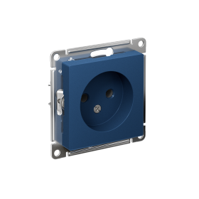 Systeme Electric AtlasDesign Аквамарин Розетка б/з без шторок, 16А, механизм