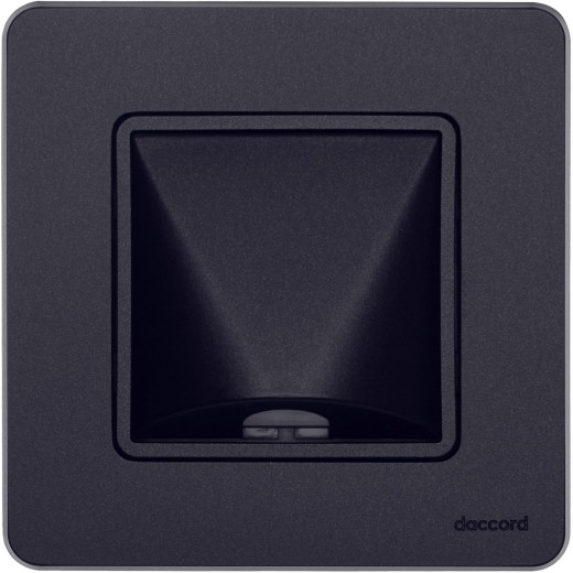 Вывод кабеля IP21 - Legrand/Daccord Inspiria - с зажимом для кабеля - антрацит