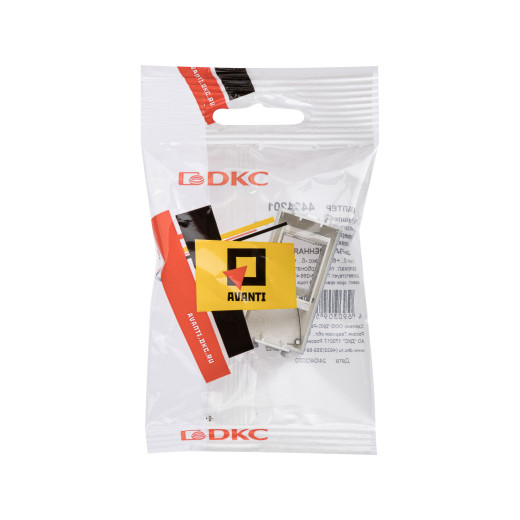 Адаптер для Keystone, Avanti, закаленная сталь, 1 модуль