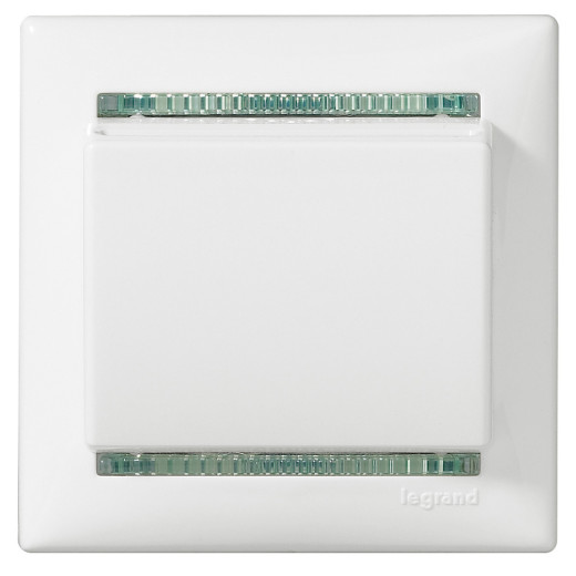 Выключатель карточный с подсветкой - Legrand Valena - с задержкой выключения 10А 250В - белый
