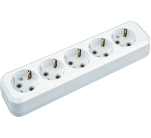 Navigator Колодка 61 588 NCA-BL01-05-E-WH 5гн с/з АБС пластик