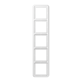 JUNG CD 500 Белая Рамка 5-ая