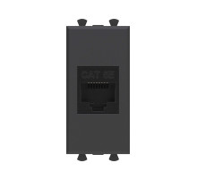 DKC Avanti Компьютерная розетка RJ-45 без шторки модульная, кат.5е, 