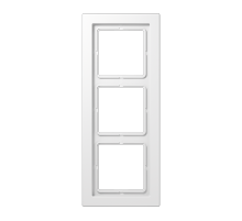 JUNG LSD Белая (термопласт) Рамка 3-ая