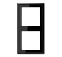 JUNG LS 990 Черная Рамка 2-ая