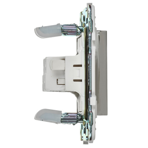 SKANDY Выключ. 1-кл. с инд. 10А SK-V07N никель IEK