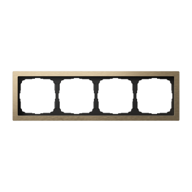 Systeme Electric ArtGallery Pure Металл Латунь Рамка 4-ая