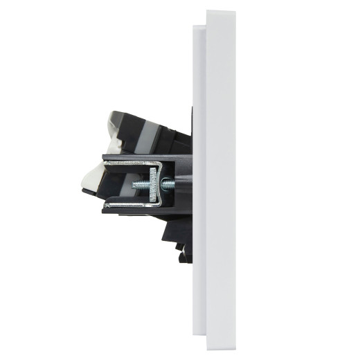 FORTE&PIANO Роз. комп. 2-ая RJ45 кат.5E FP233 бел. IEK