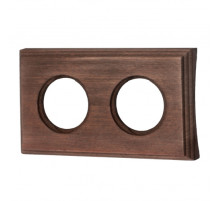 BIRONI Шедель Бук Винтаж Рамка 2-ая на бревно 240мм (скрытый монтаж)