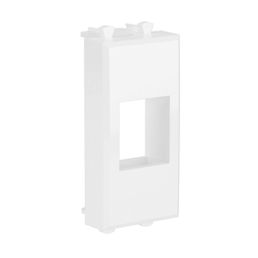 Адаптер без шторки для Keystone, Avanti, белое облако, 1 модуль