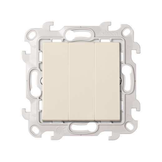 Трехклавишный выключатель, сл.кость