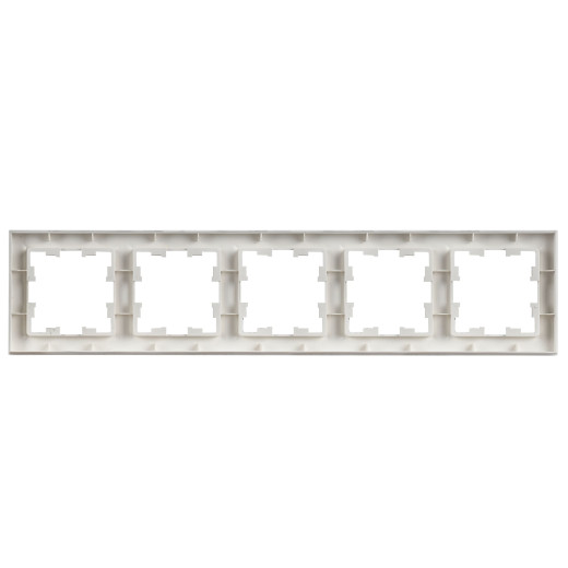 BRITE Рамка 5-мест. РУ-5-БрАБ а/б IEK