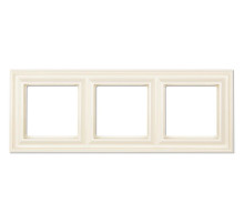 JUNG EcoProfi DECO Слоновая кость Рамка 3-ая