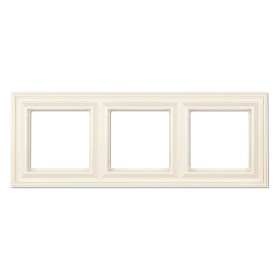 JUNG EcoProfi DECO Слоновая кость Рамка 3-ая