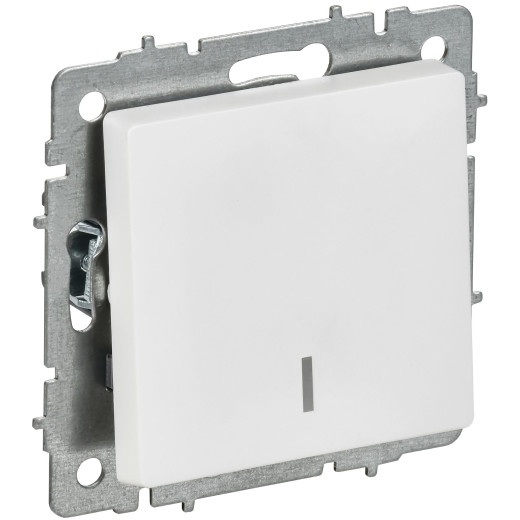 BRITE Выключ. 1-кл. с инд. 10А ВС10-1-1-БрАБ а/б IEK