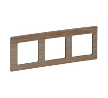 Legrand Valena LIFE Светлое дерево Рамка 3-ая.