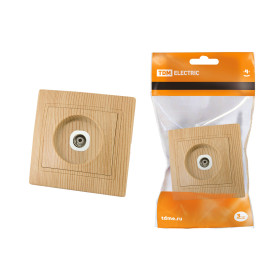 TDM Розетка телевизионная простая (0-2400МГц, 