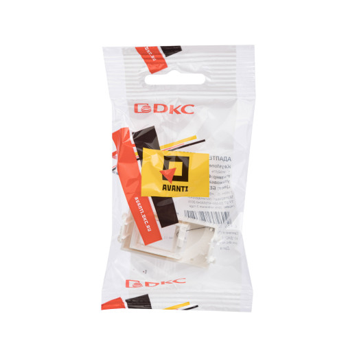 Адаптер для Keystone, Avanti, белое облако, 1 модуль