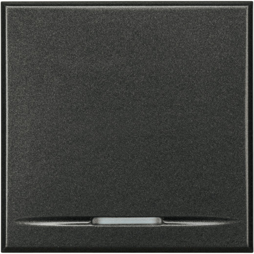 Axolute Переключатель промежуточный 1Р 16 А 250 В~ – 2 модуля, цвет антрацит