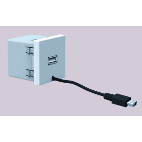 Simon Connect Белый Источник питания USB, 5VDC, 45х45мм