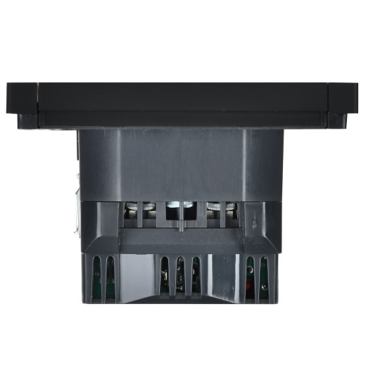 FORTE&PIANO Роз. з/к/ш в/к 16А USB A+A 3,1А FP145 чер. IEK