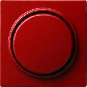 Gira S-Color Красный Накладка для светорегулятора с кнопкой