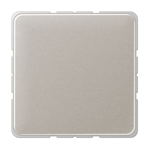 Крышка без отверстий с несущим каркасом для произвольных вырезов, платина