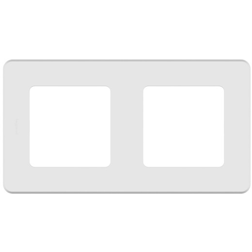Рамка 2 поста - Legrand/Daccord Inspiria - белый