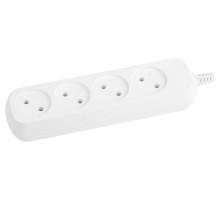 ЭРА Колодка KX-4 4 розетки без зазeмления белая