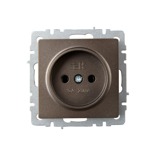 BRITE Роз. без з/к/ш 10А РС10-1-0-БрТБ бр. IEK