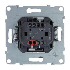 Legrand/Daccord SUNO Алюминий Выключатель 10АХ 250В. Безвинтовые зажимы..