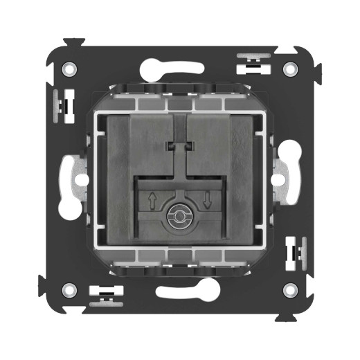 Розетка TV-FM-SAT в стену, Avanti, белое облако