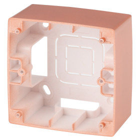 ЭРА 12-6101-14 Коробка наклад. монтажа 1 пост, Эра12, медь (20/200/1200)