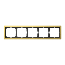 Systeme Electric ArtGallery Pure Металл Золото Рамка 5-ая
