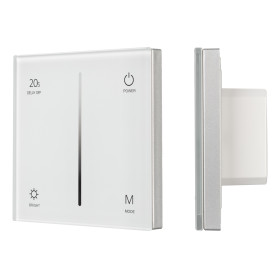 Arlight Панель SMART-P35-DIM-IN White (230V, 0-10V, Sens, 2.4G) (IP20 Пластик, 5 лет)
