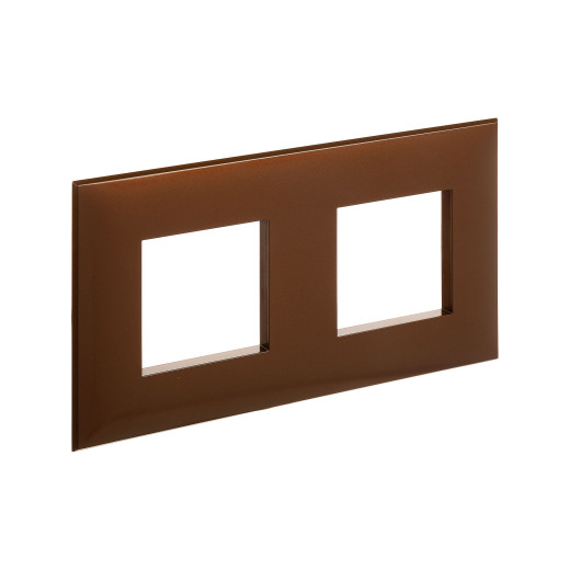 Рамка 2 поста (4 мод.), Avanti, карамельный жемчуг