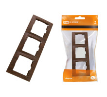 TDM Рамка 3-х постовая горизонтальная 