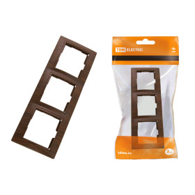 TDM Рамка 3-х постовая горизонтальная 