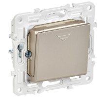 IEK SKANDY Шампань Выключатель карточный 30А SK-V15Sh