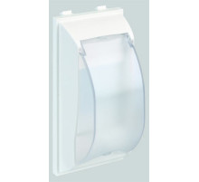 Simon Connect Белая Плата с крышкой для автомата формата DIN, Cima-модуль 33х52x108 мм