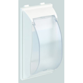 Simon Connect Белая Плата с крышкой для автомата формата DIN, Cima-модуль 33х52x108 мм