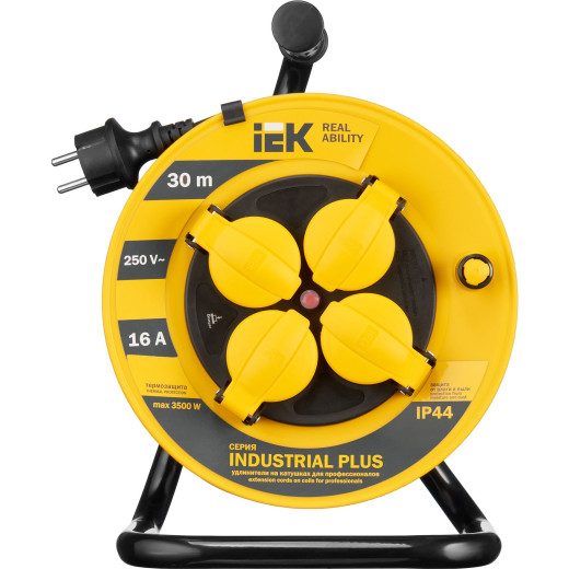 Катушка УК30 2P+PE/30м 3х1,5мм2 IP44 