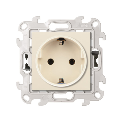Розетка 2К+3 без защитных шторок Push&Go , сл.кость