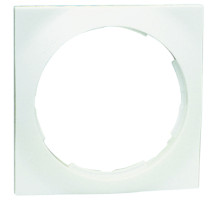 Simon 88 Белая Рамка 1-ая квадратная